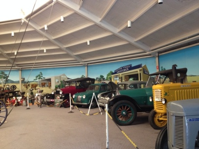 The red car at the end is a Model A Ford