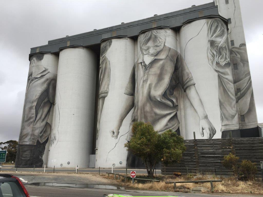 Silos at Coonalpyn, South Australia