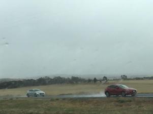 Raining in South Australia